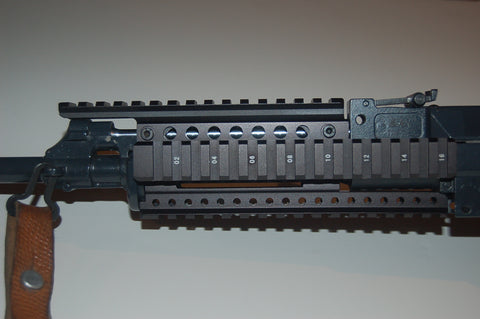 Aluminum Quad Rail Hand Guard for VZ58 / CZ 858 PAPER WIGHT